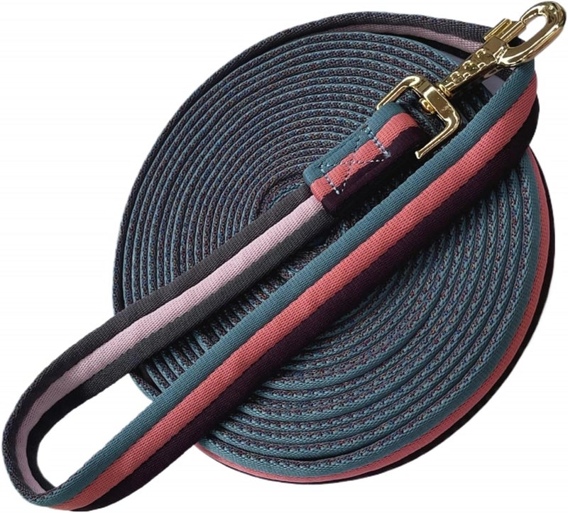 ALLZSMOOTHLY Premium Horse Training Lunge Line with Alloy Trigger Buckle for Accurate Equestrian Training of 26 Foot (8 Meters) - Image 3